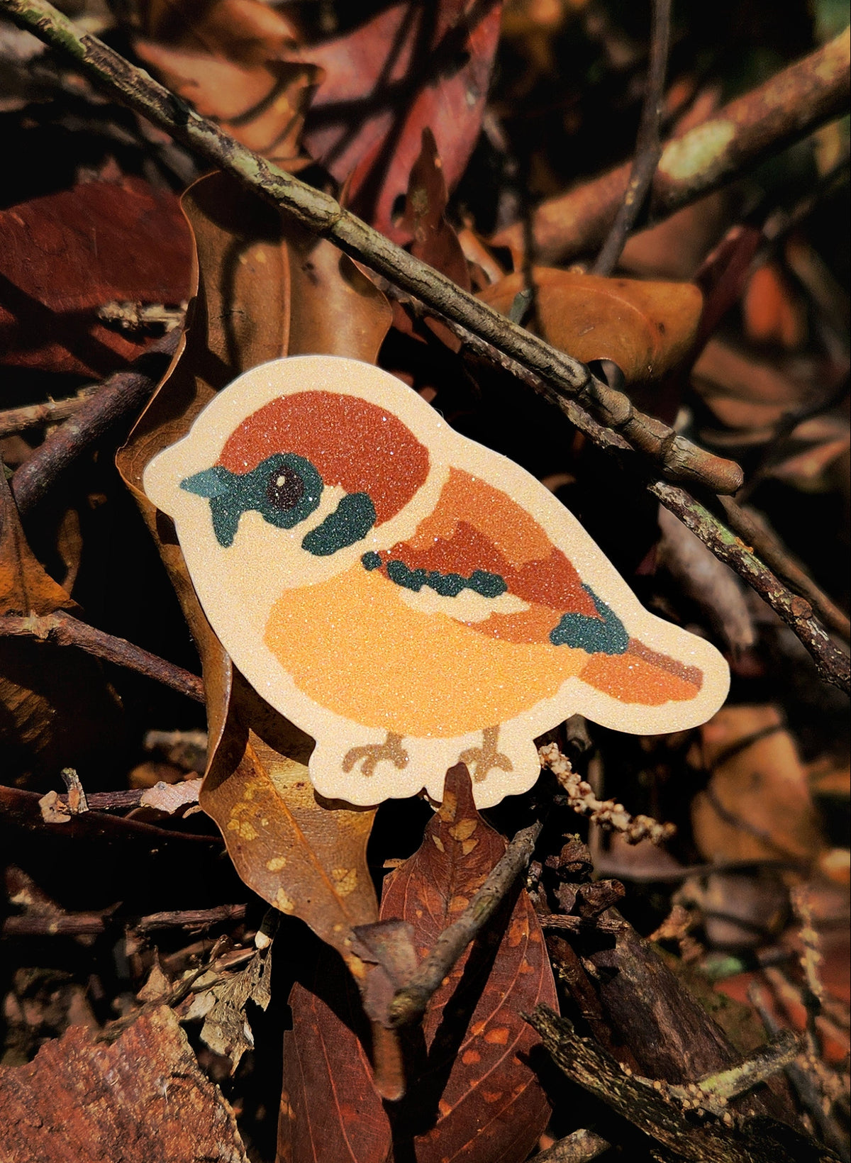 Eurasian Tree Sparrow Sticker