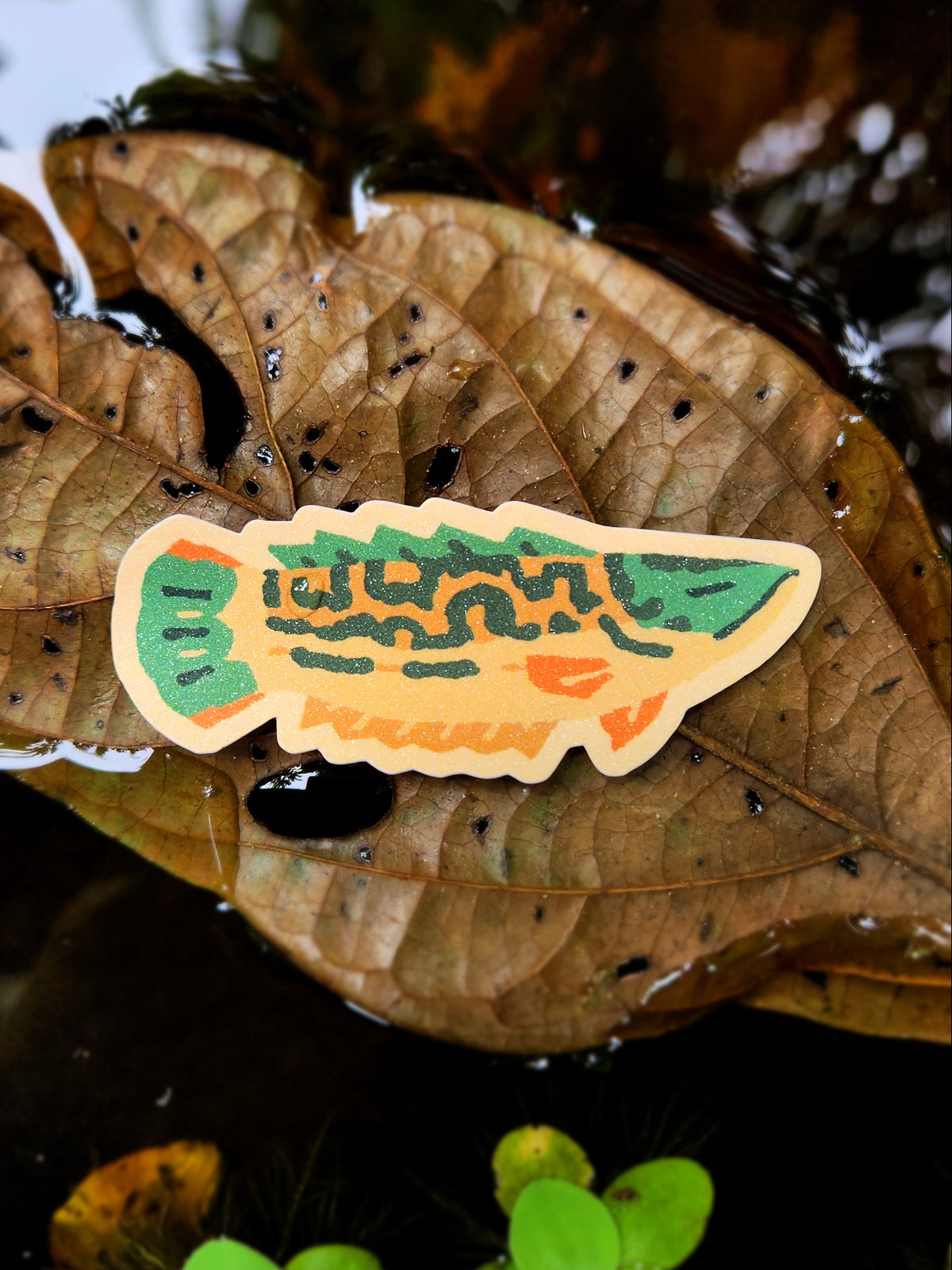Giant Snakehead Sticker