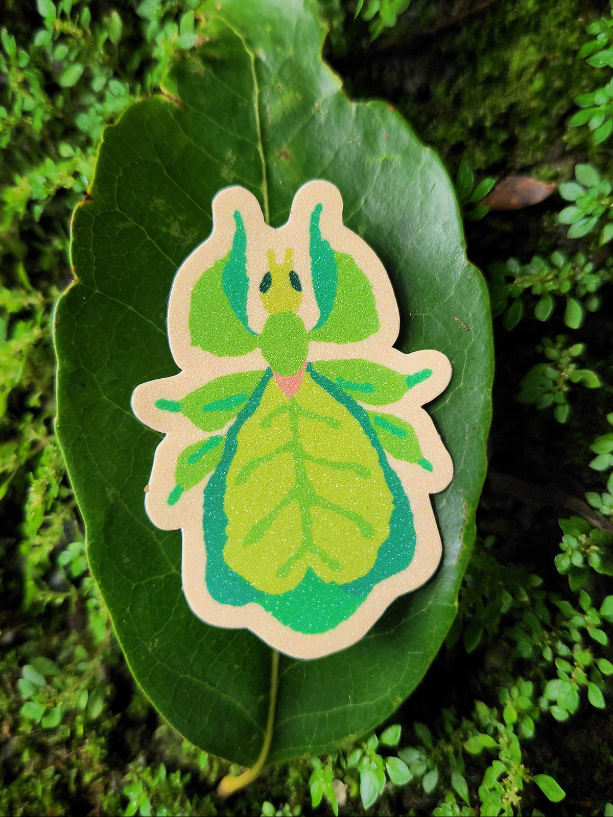 Malaysian Leaf Insect Sticker