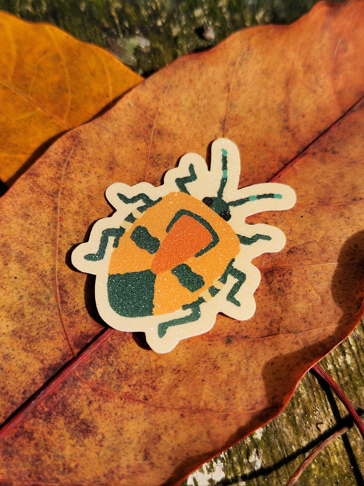 Man-faced Shield Bug Sticker