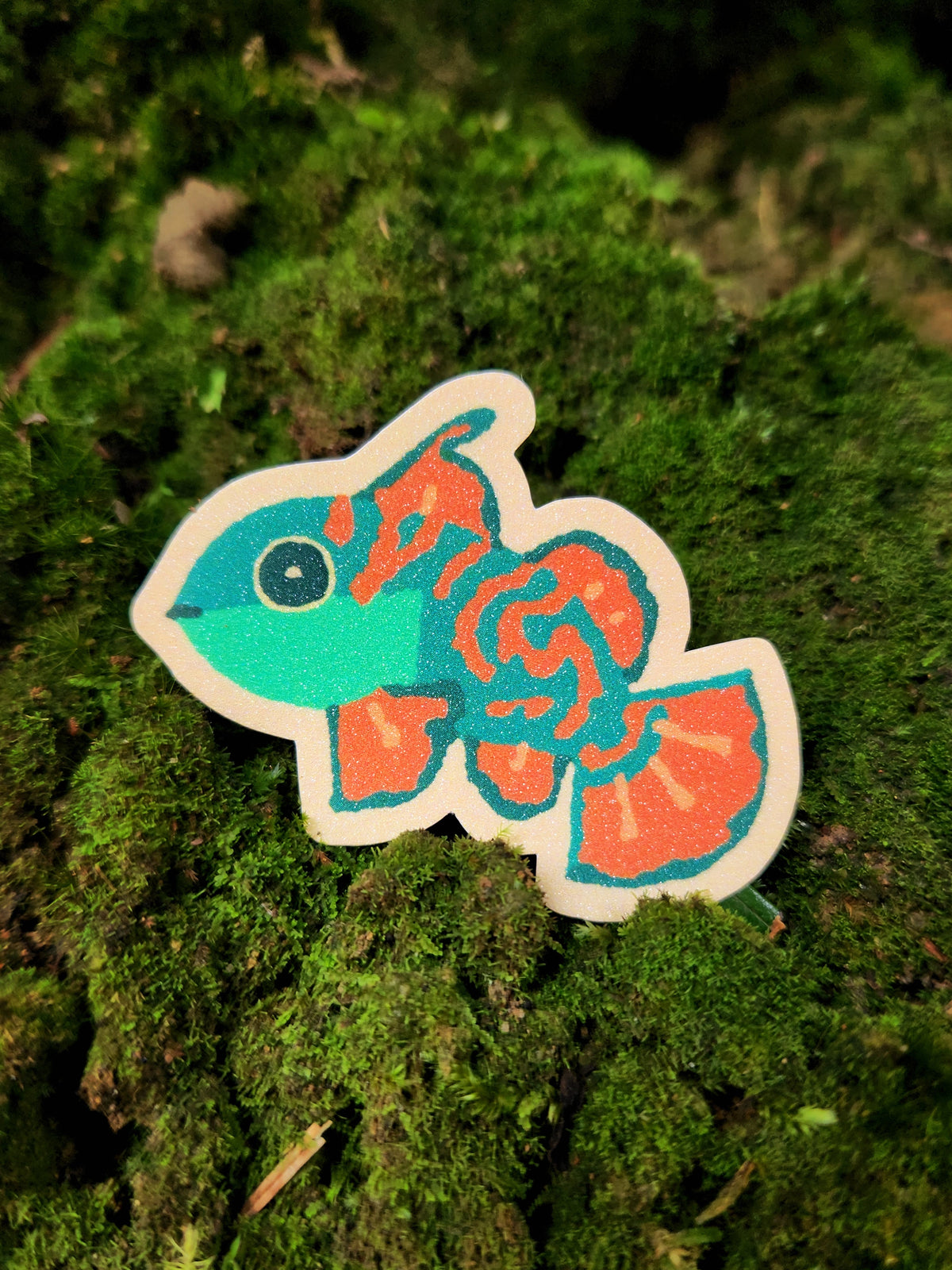 Mandarin Fish Sticker