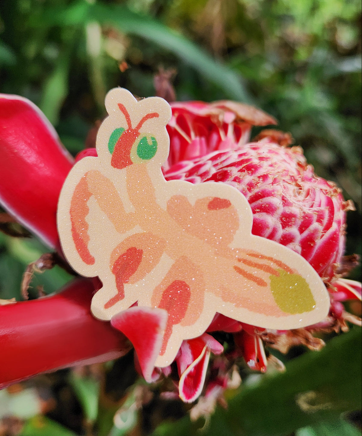 Orchid Mantis Sticker