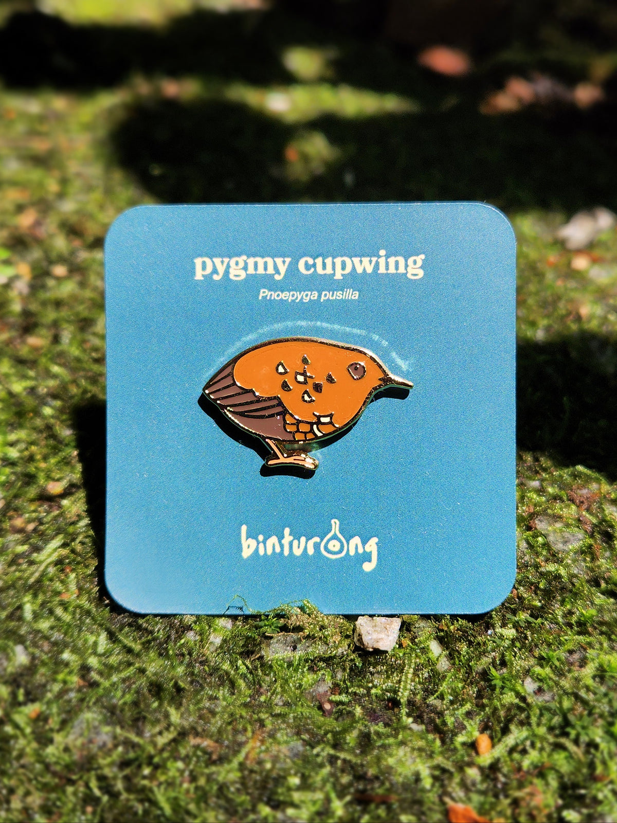 Pygmy Cupwing Enamel Pin