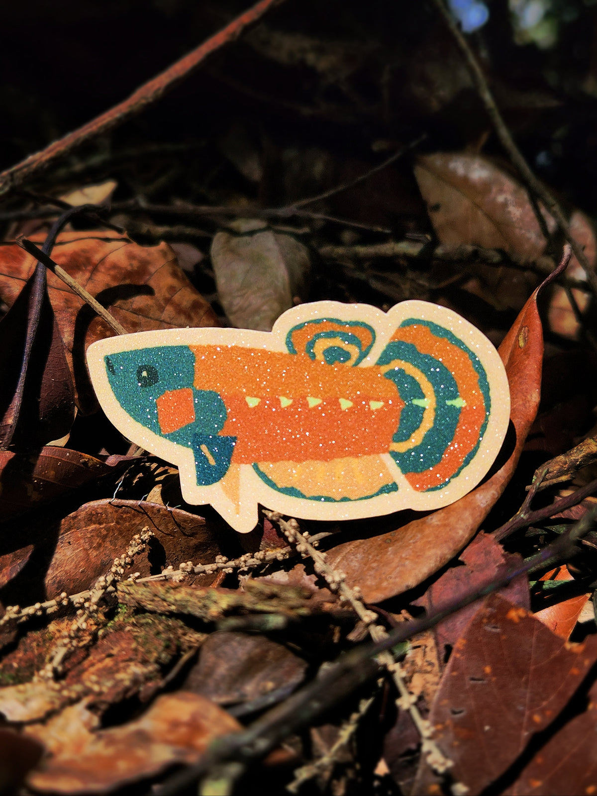 Spotfin Betta Sticker